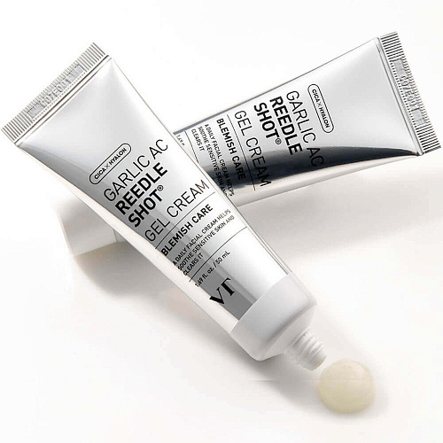 VT Cosmetics Матирующий гель-крем с микроиглами и чесноком Garlic AC Reedle Shot Gel Cream, 50 мл