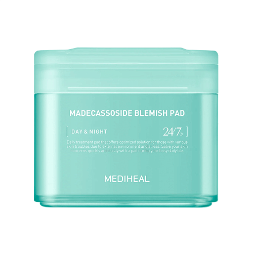 Mediheal Успокаивающие тонер-пэды с мадекассосидом Madecassoside Blemish Pad, 100 шт